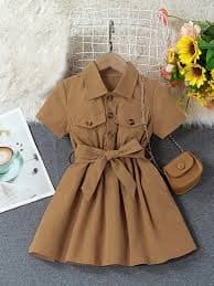 Short winter frock
